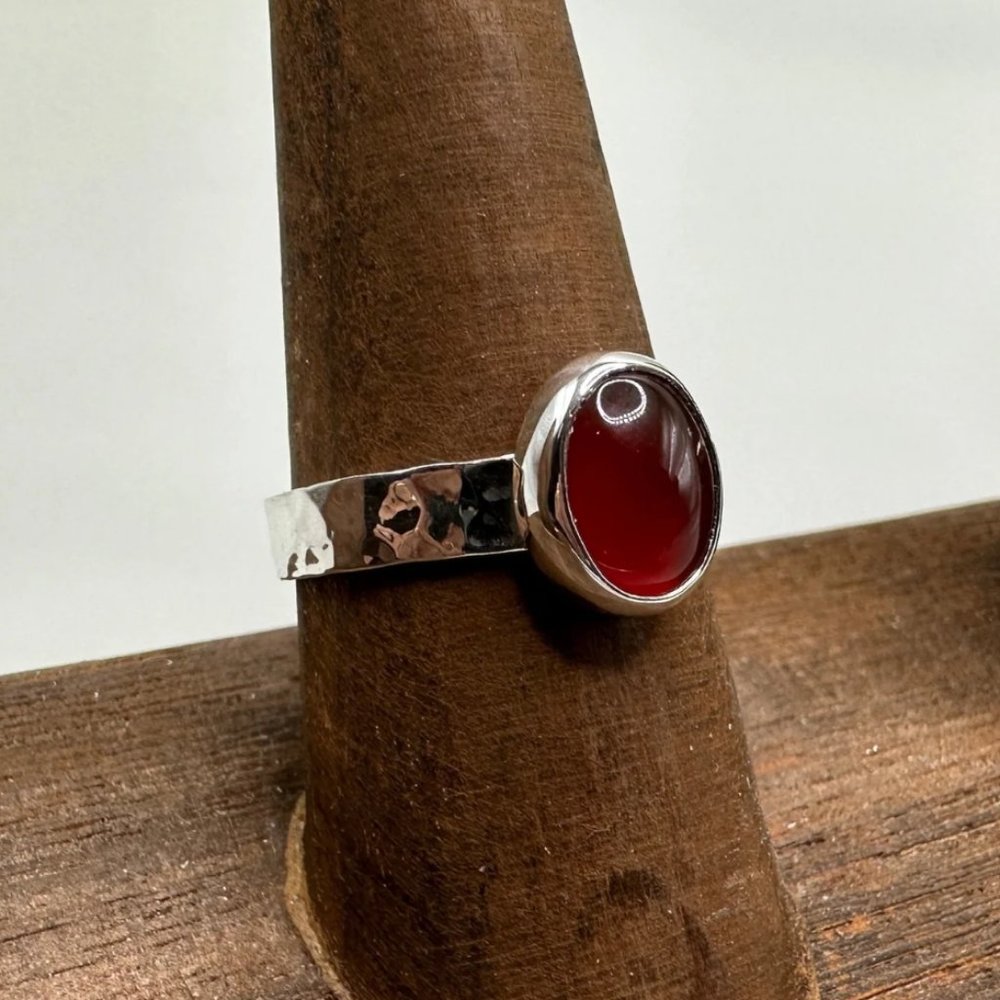 Carnelian Sterling Silver